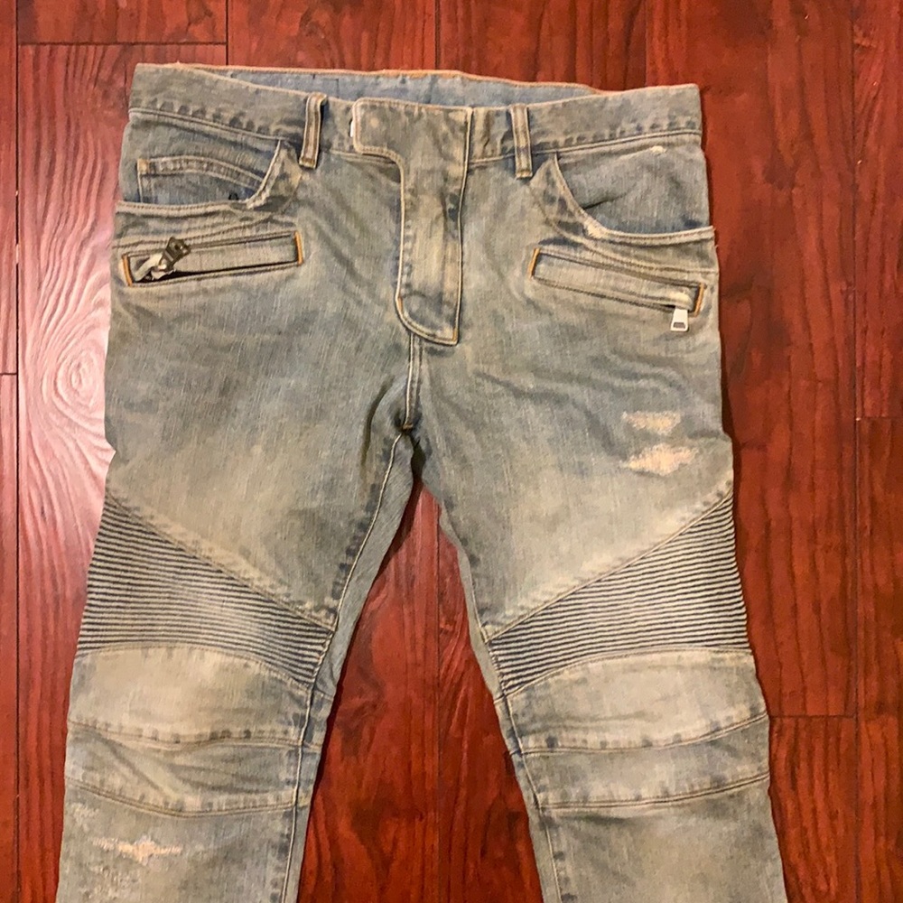 Balmain Light Colored Jeans